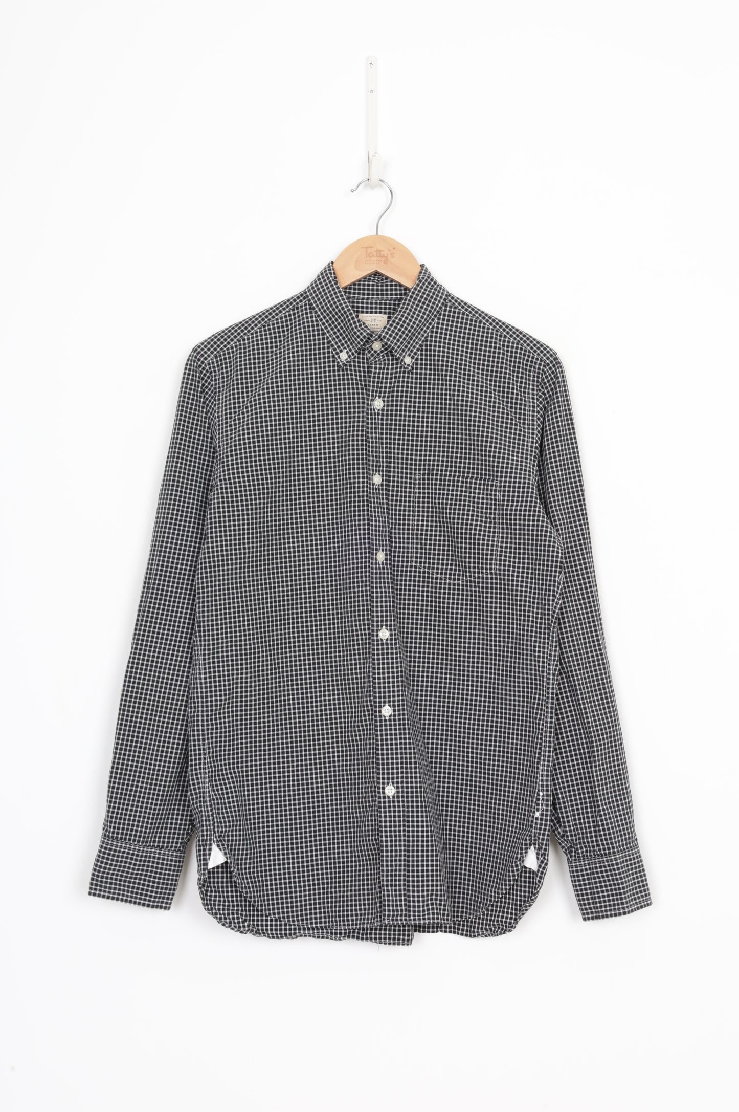J.Crew Mens Black Shirt Size S