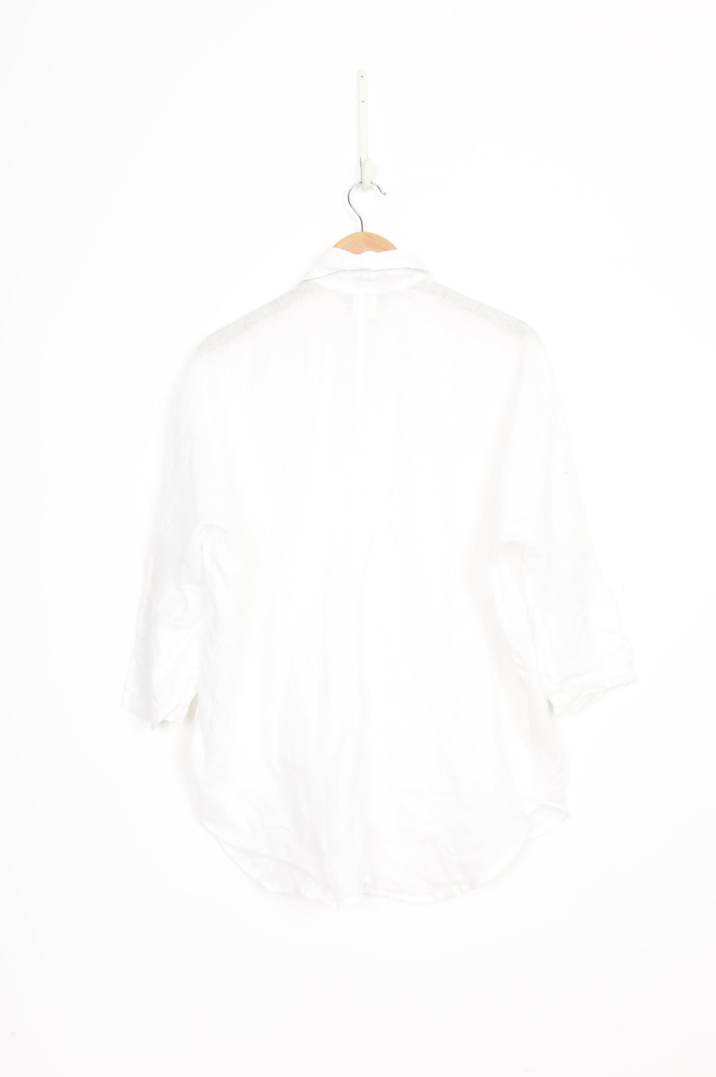 Frockk Womens White Shirt Size S