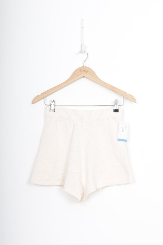 Du soleil Womens Cream Shorts Size S