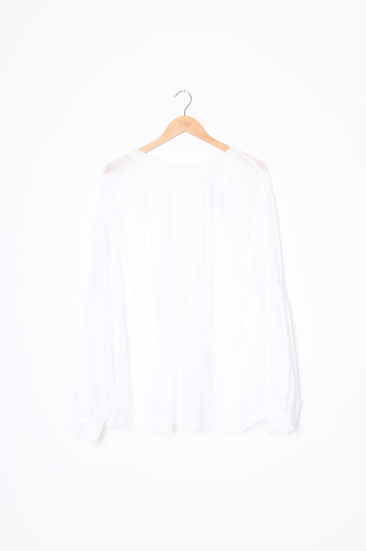 The Tailor & his Lover Womens White Blouse Size M