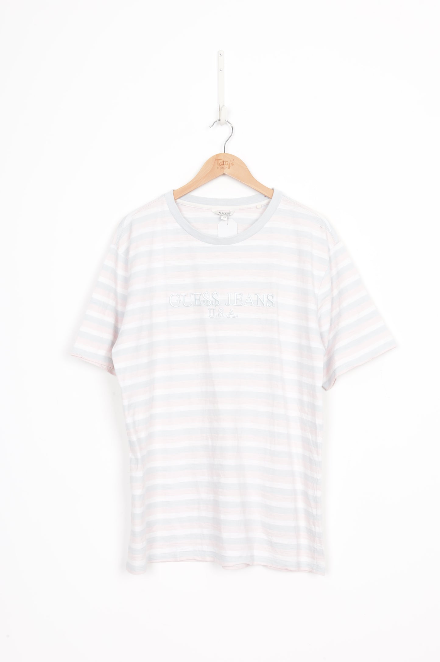 Guess Jeans Mens Blue T-shirt Size L