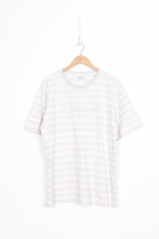 Guess Jeans Mens Blue T-shirt Size L