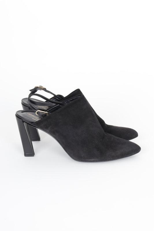 Robert Clergerie Womens Black Heels Size EU 41