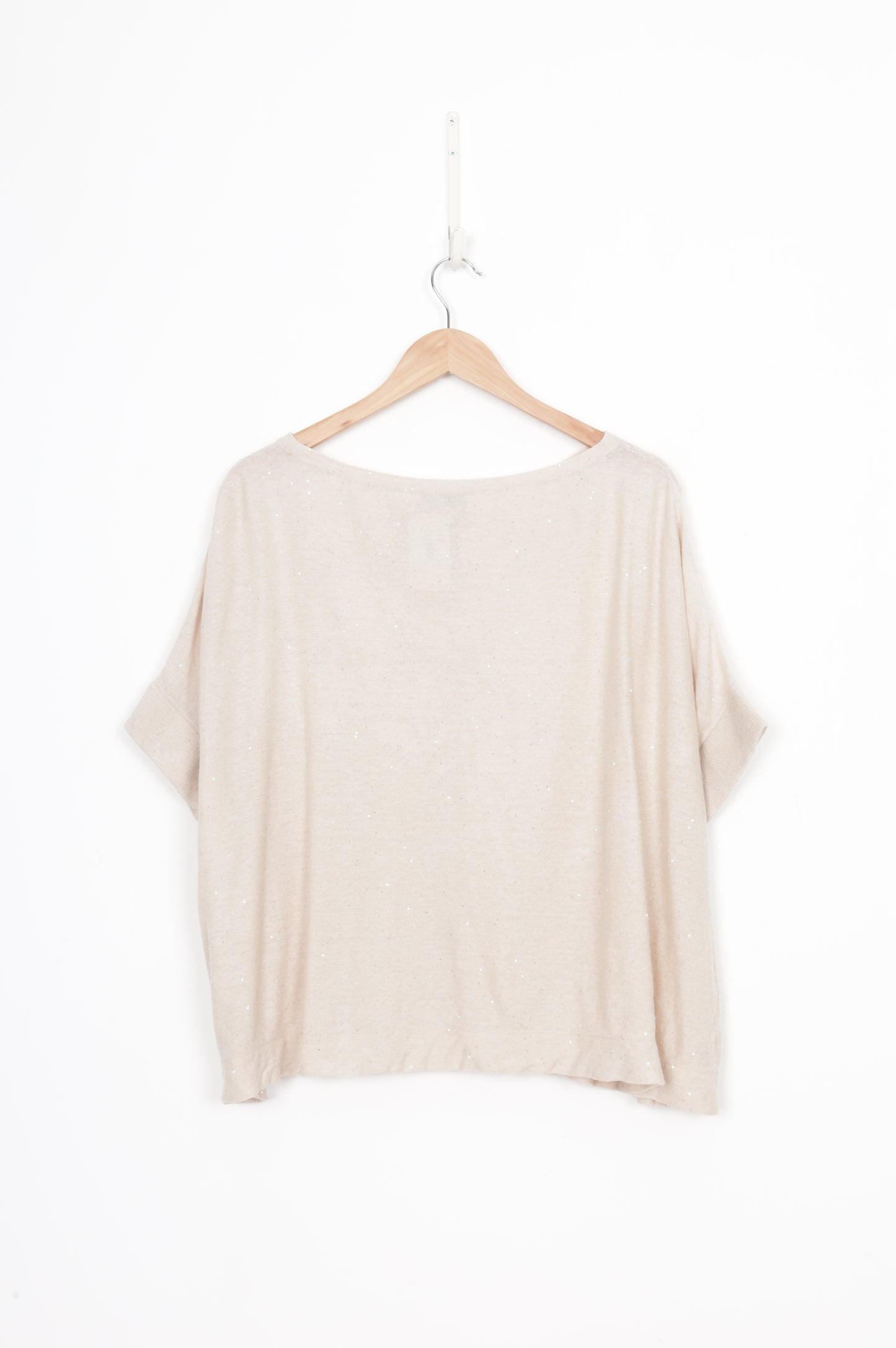 A-K-R-I-S Womens Beige Top Size 12