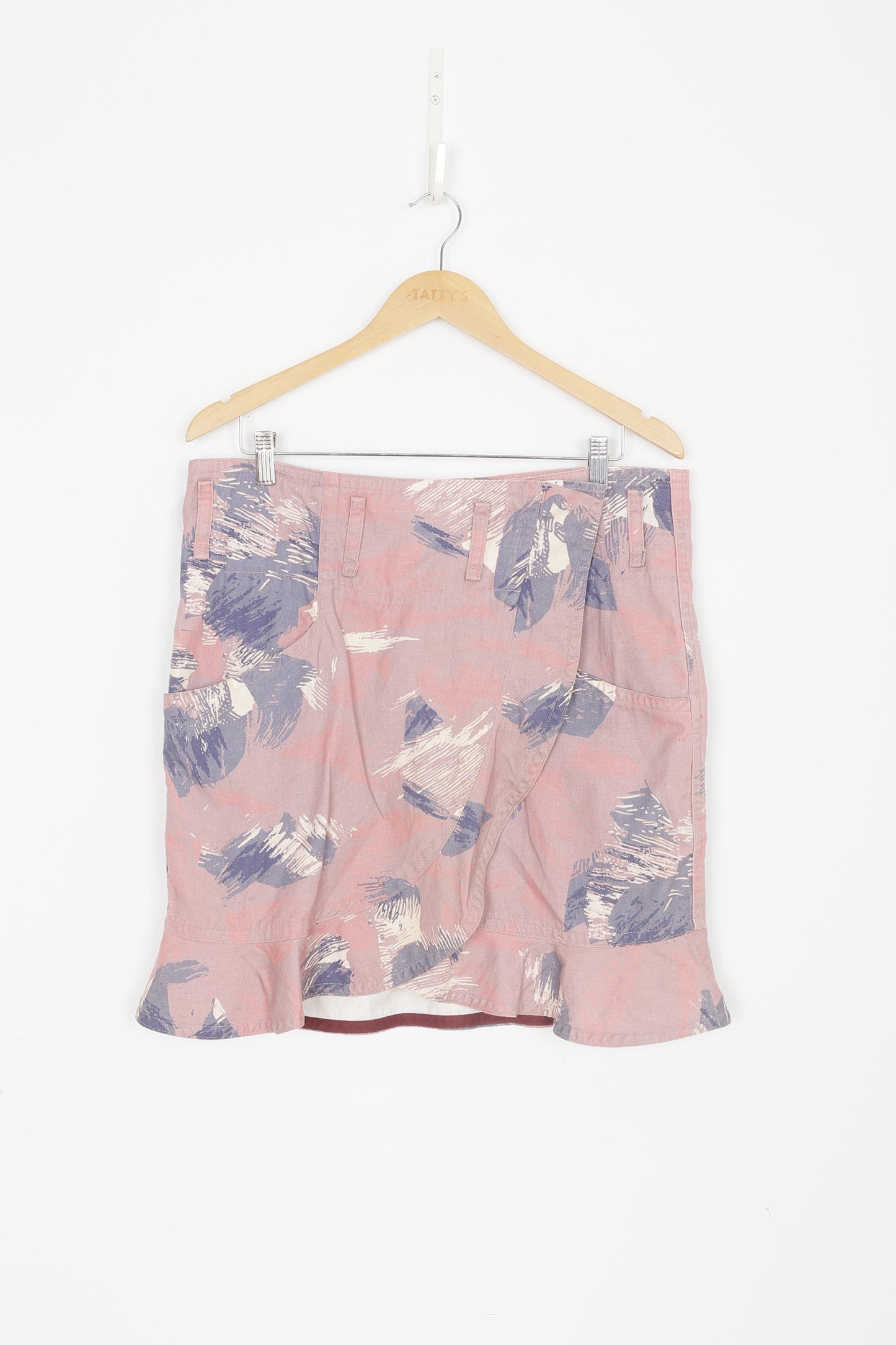 Isabel Marant Etoile Womens Purple Mini Skirt Size EU 42