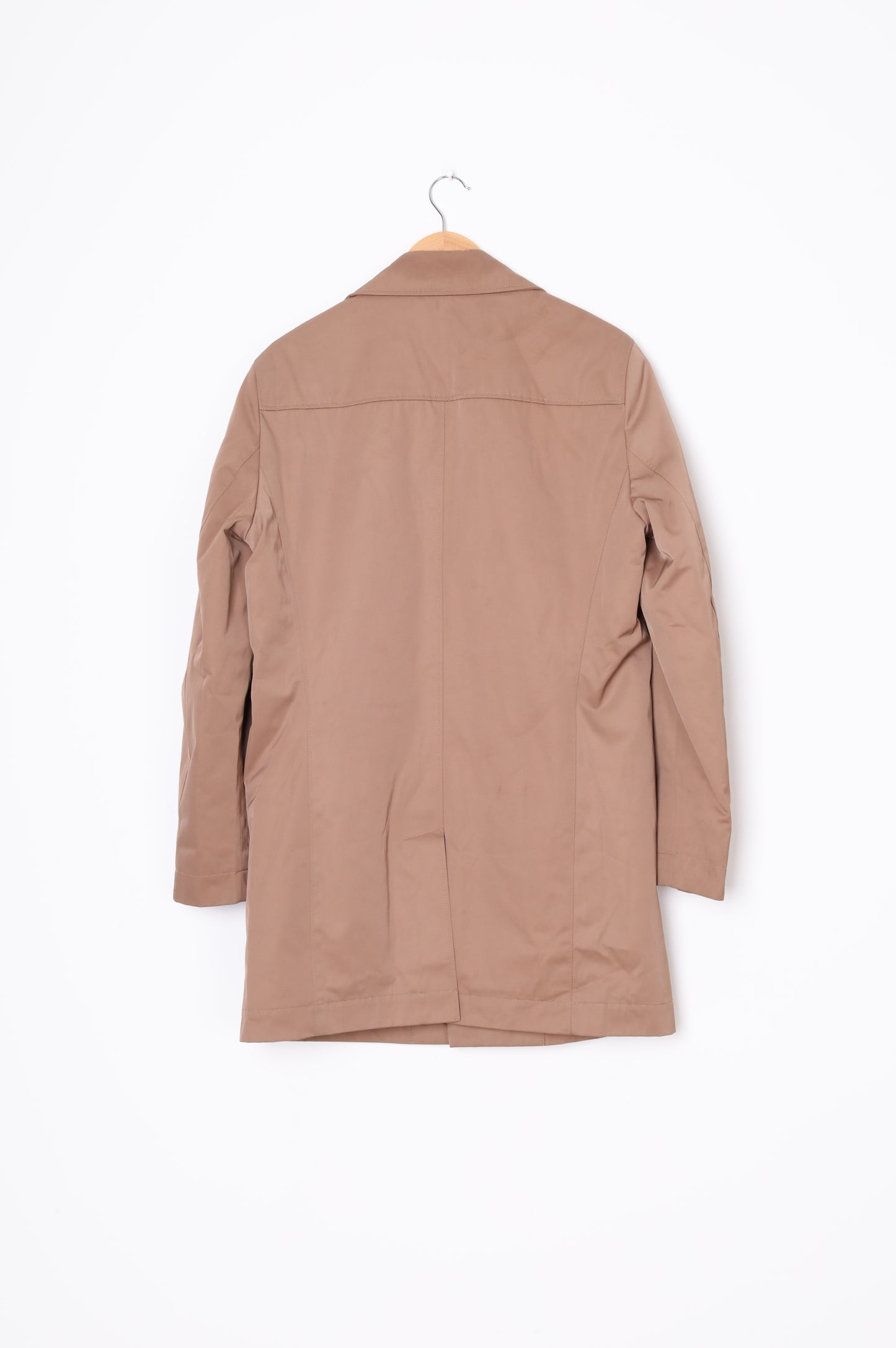 Hugo Boss Womens Brown Coat Size 48