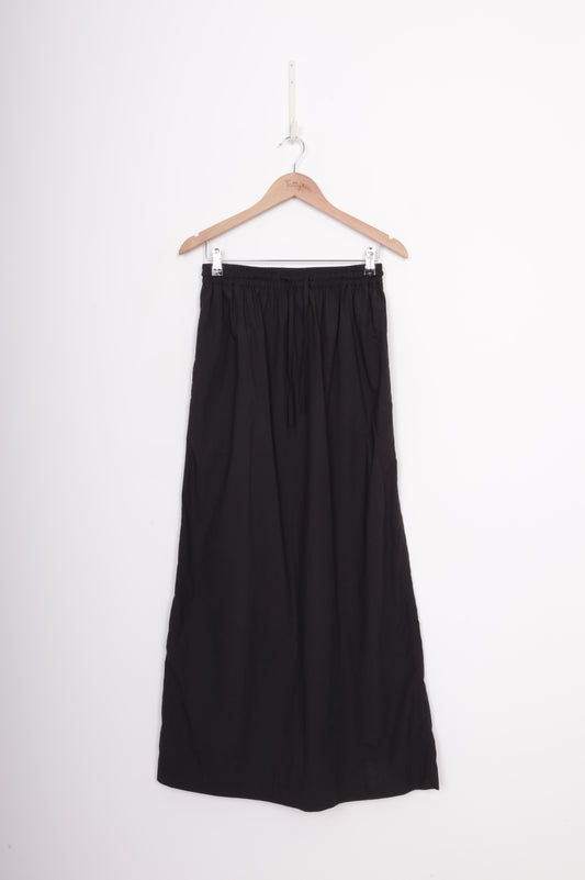 Matteau Womens Black Skirt Size 8
