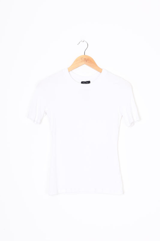 6x7 Moochi Womens White Top Size XS