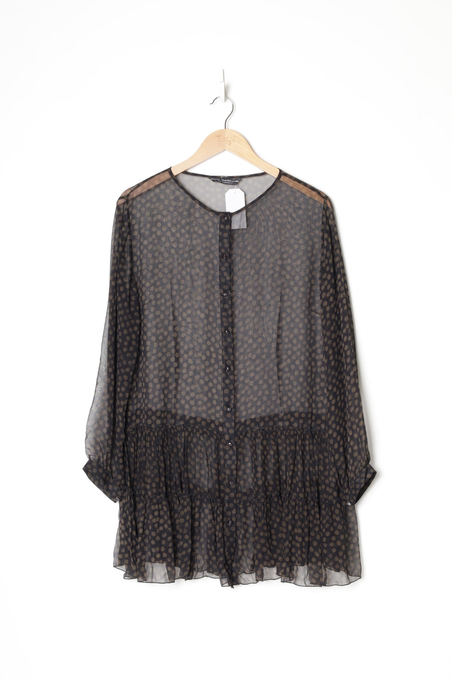 Diane Burkhardt Womens Black Dress Size M