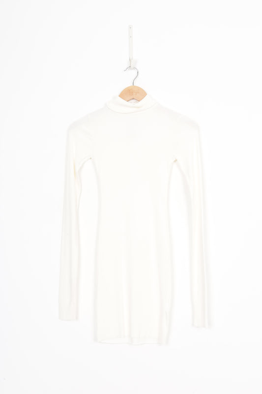 Eterne Womens Cream Dress Size XS