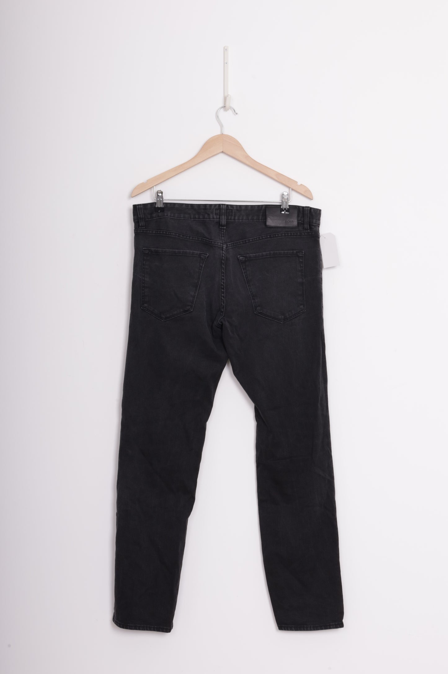 Boss Hugo Boss Mens Black Jeans Size 36