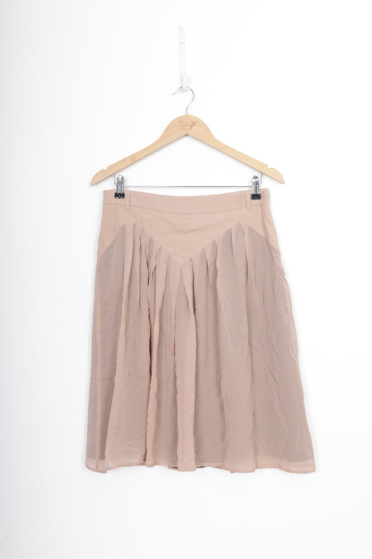 Kate Sylvester Womens Pink Skirt Size L