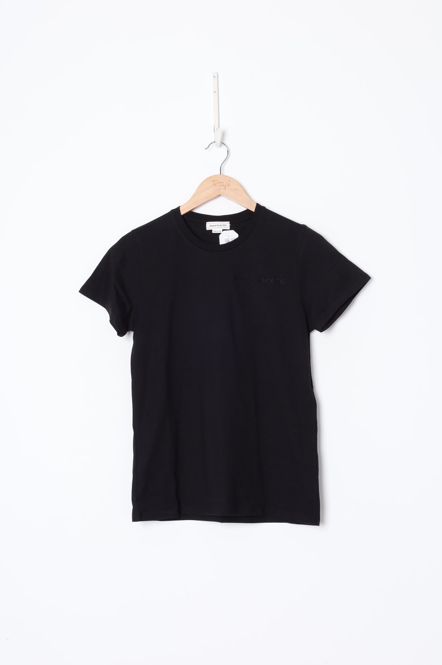 Alexander McQueen Womens Black T-shirt Size S