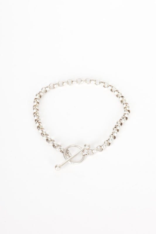 No Label Womens Silver Bracelet Size O/S