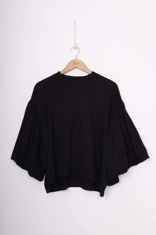 Kowtow Womens Black Top Size XS