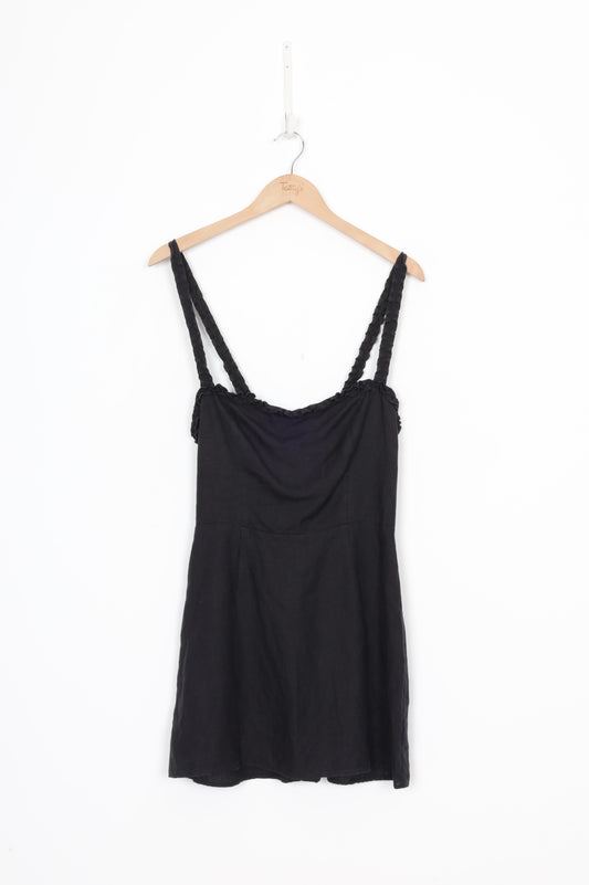 Reformation Womens Black Dress Size 6