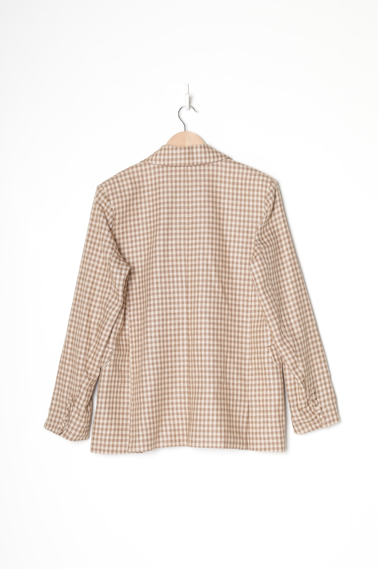 Ruby Womens Beige Blazer Size 12