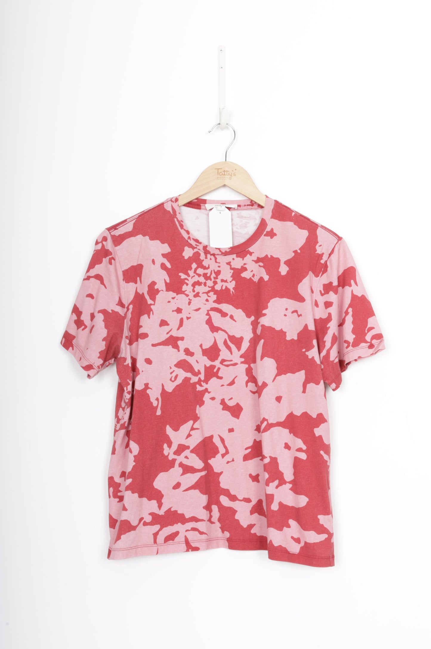 juliette hogan Womens Red T-shirt Size S