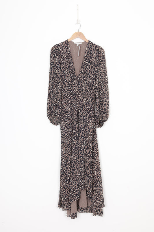Shona Joy Womens Brown Dress Size 10