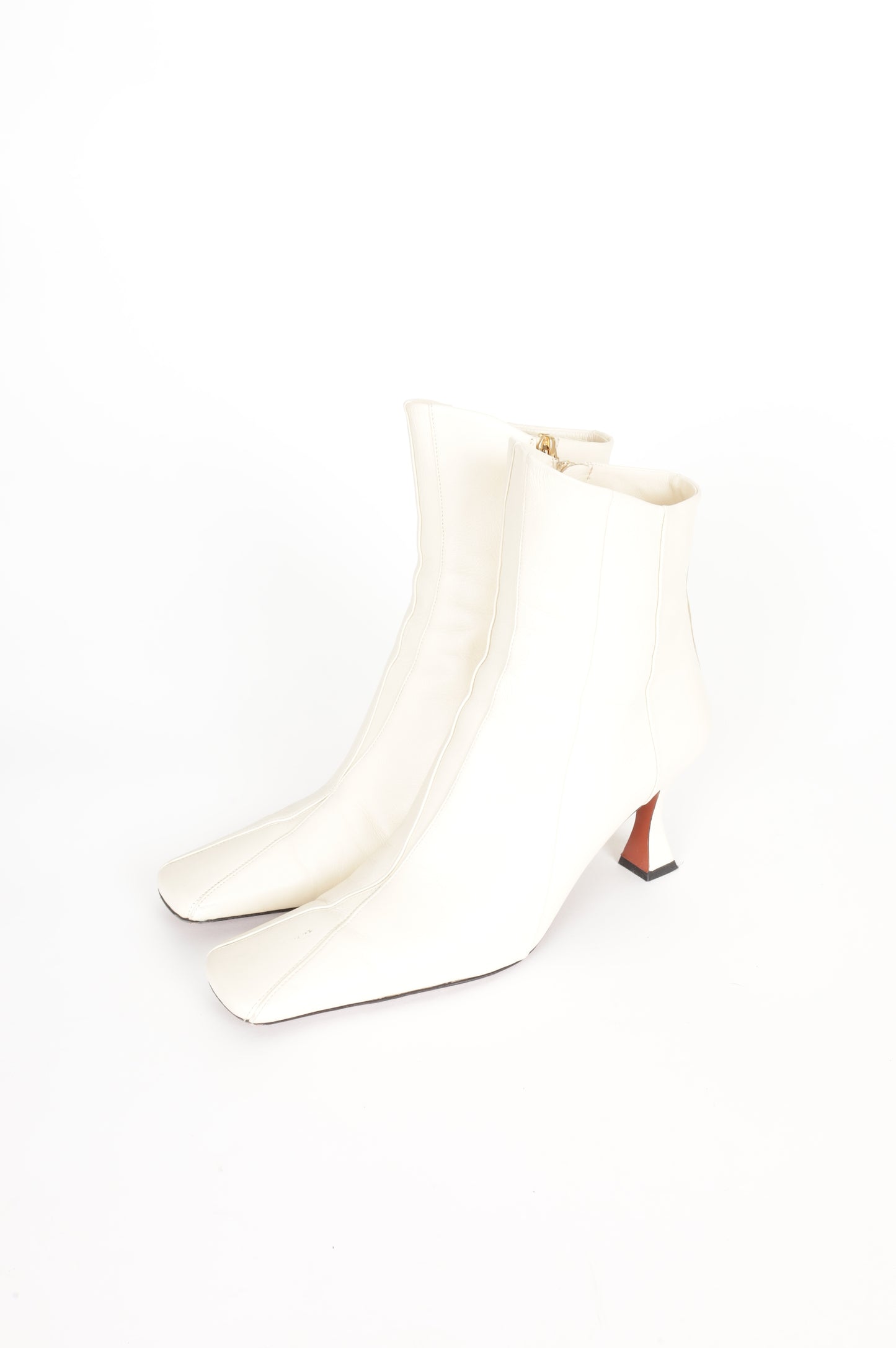 Manu Atelier Womens Cream Boots  Size 41