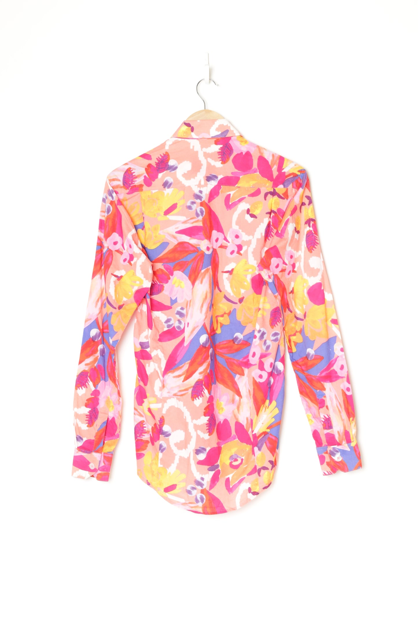 World Mens Pink Shirt Size S