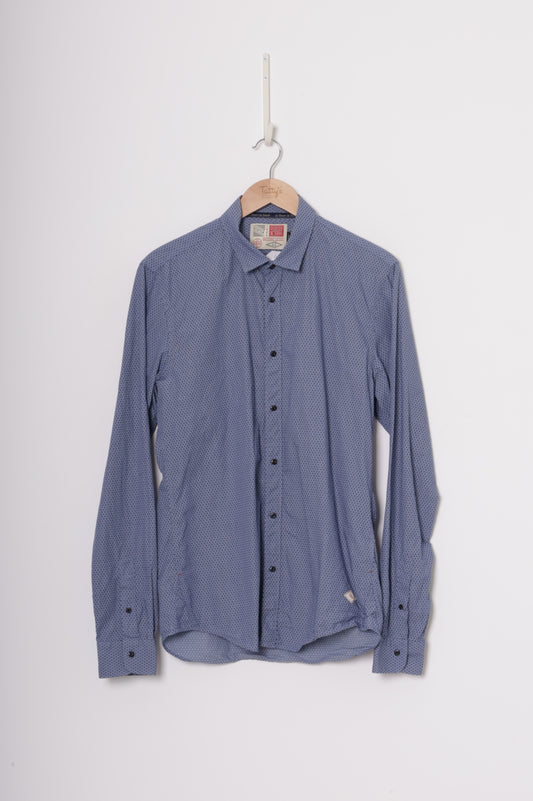 Scotch & Soda Mens Blue Shirt Size L