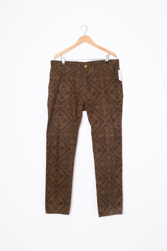 Scotch & Soda Mens Brown Pants Size W 36