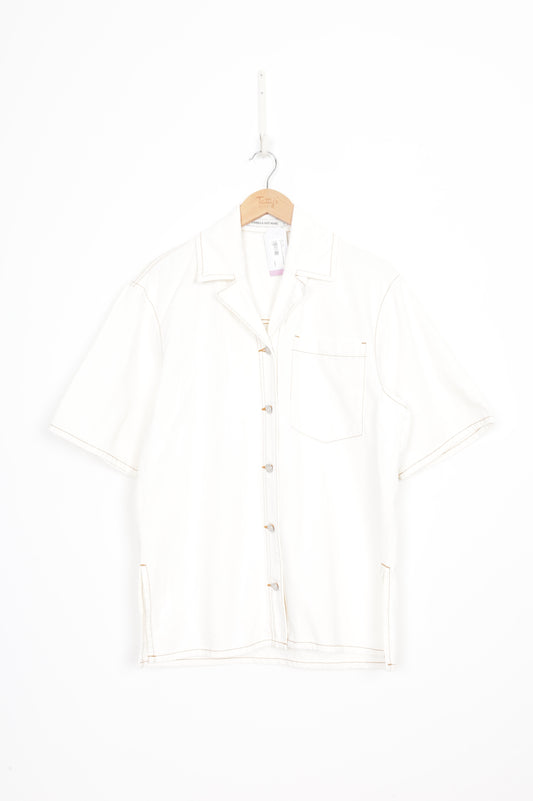 Camilla & Marc Womens White Jacket Size 8