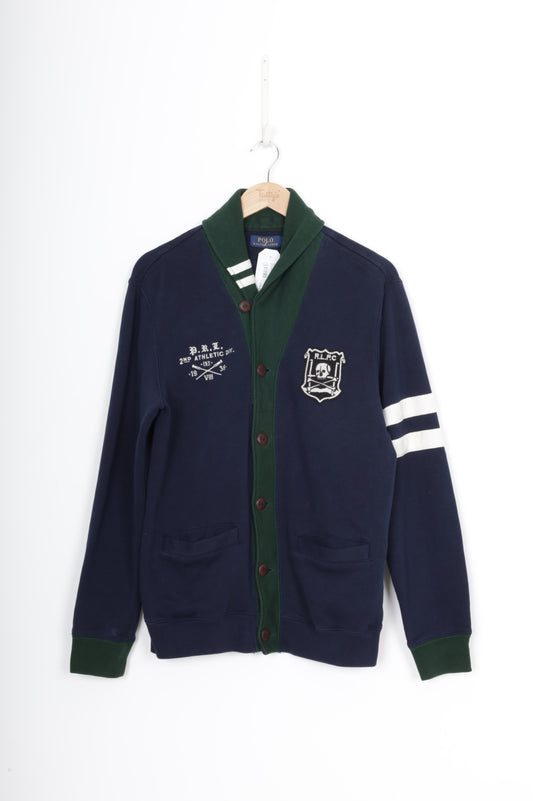 Polo Ralph Lauren Mens Blue Cardigan Size M