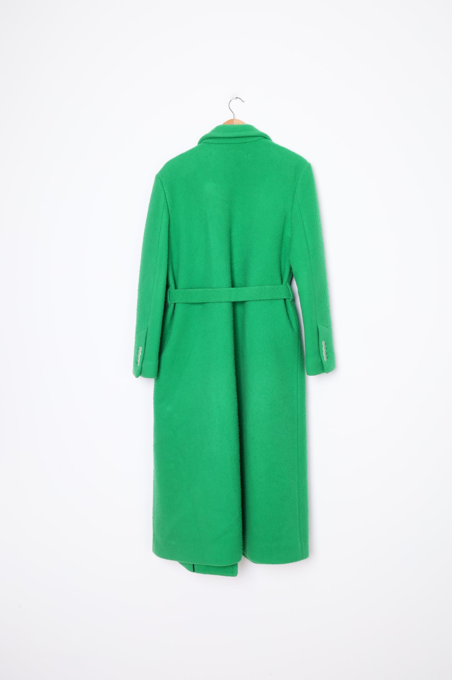 Off-White Womens Green Coat Size 38