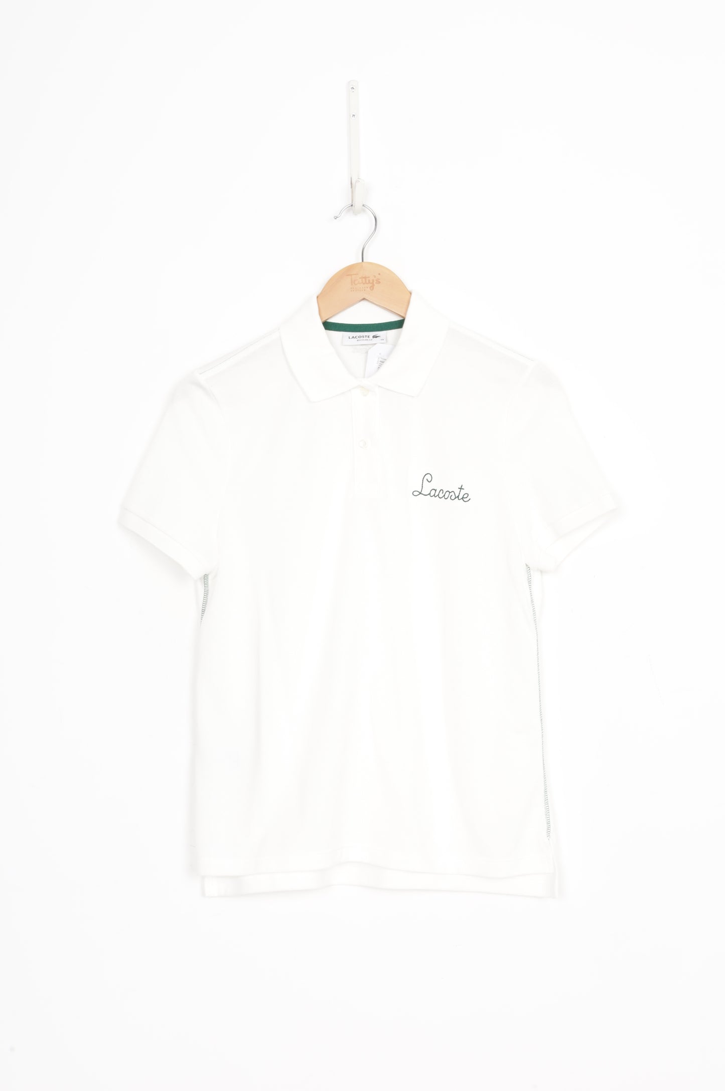 Lacoste Womens White Shirt Size 38