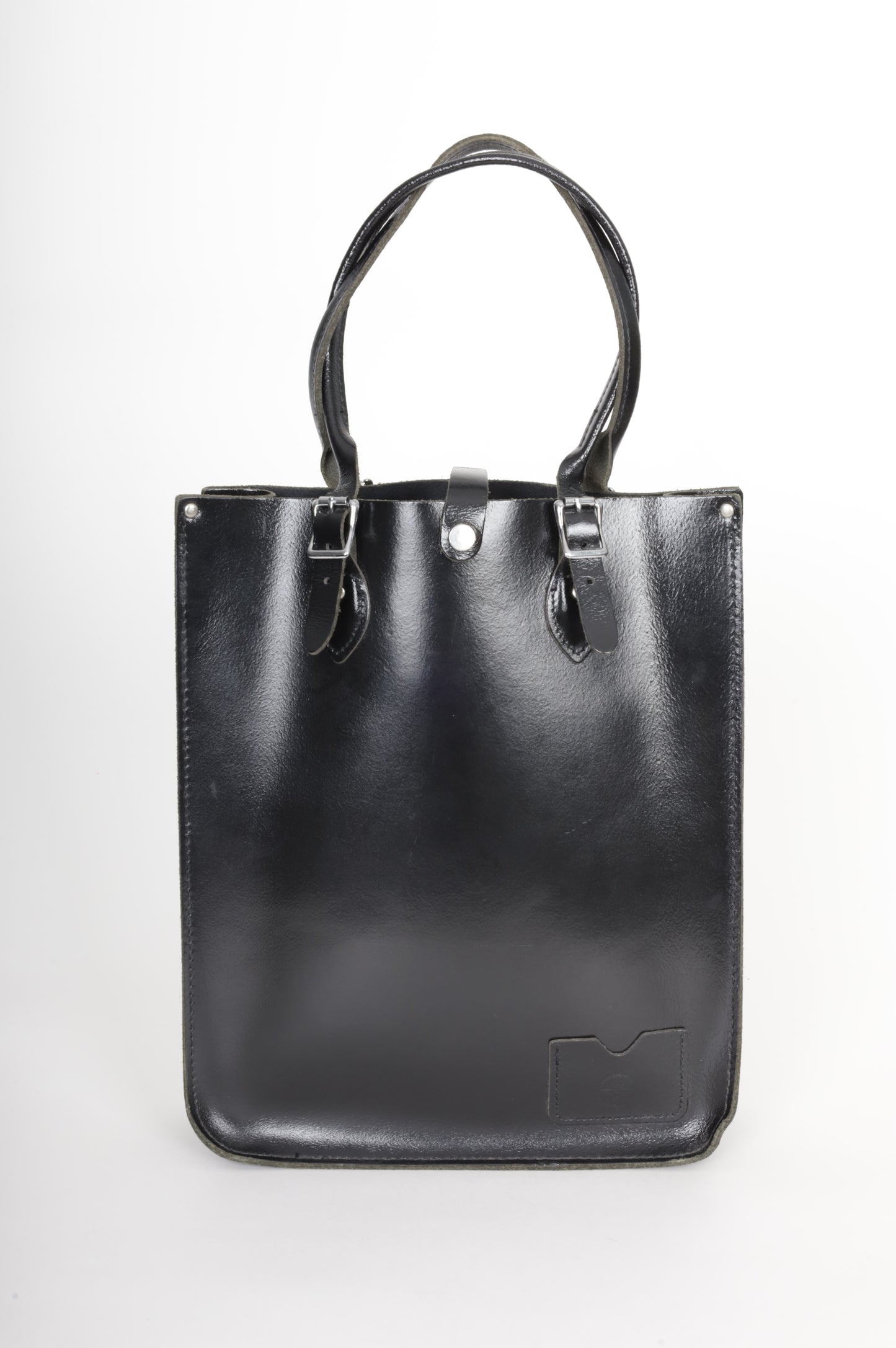 The Leather Satchel Co. Womens Black Bag Size O/S