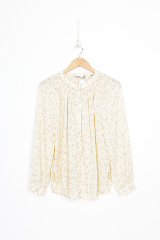 Vince. Womens Yellow Shirt Size XS