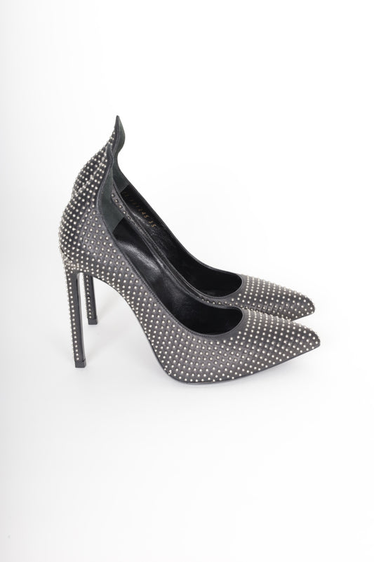 Saint Laurent Womens Black Heels Size EU 35