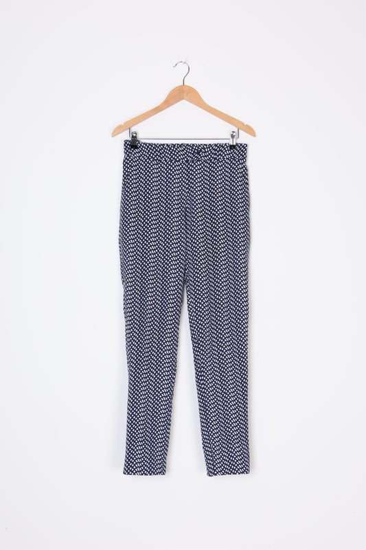 World Womens Blue Pants Size XS