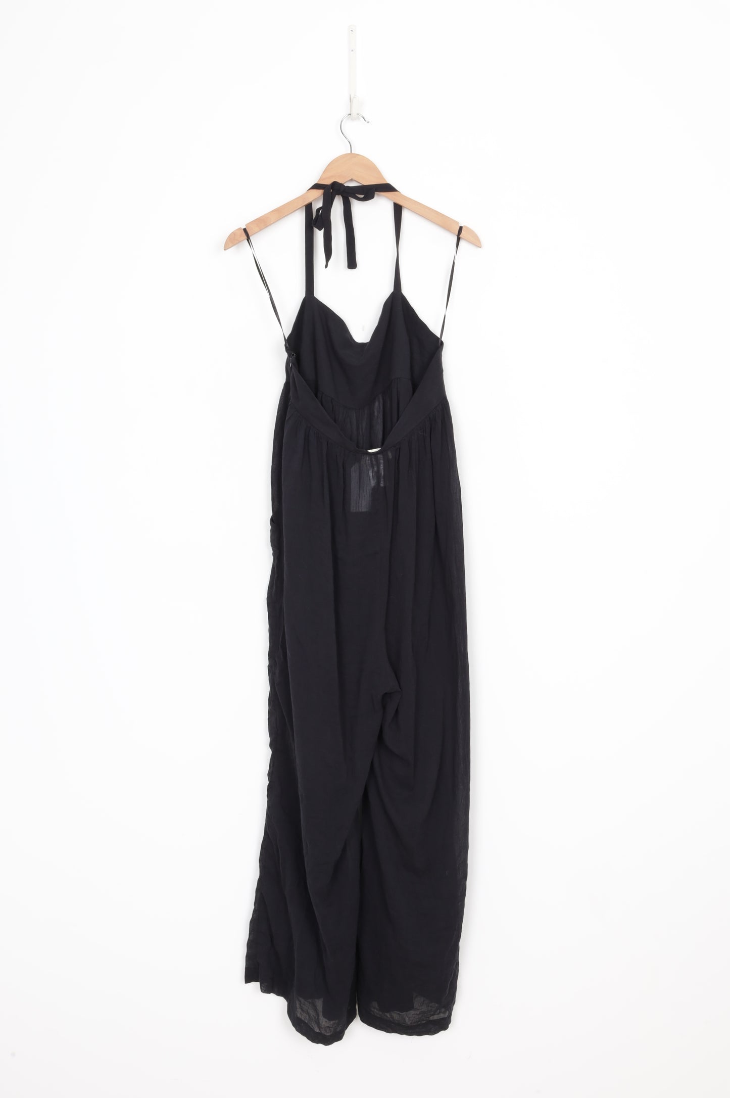 Mara Hoffman Swim Womens Black Jumpsuit Size L