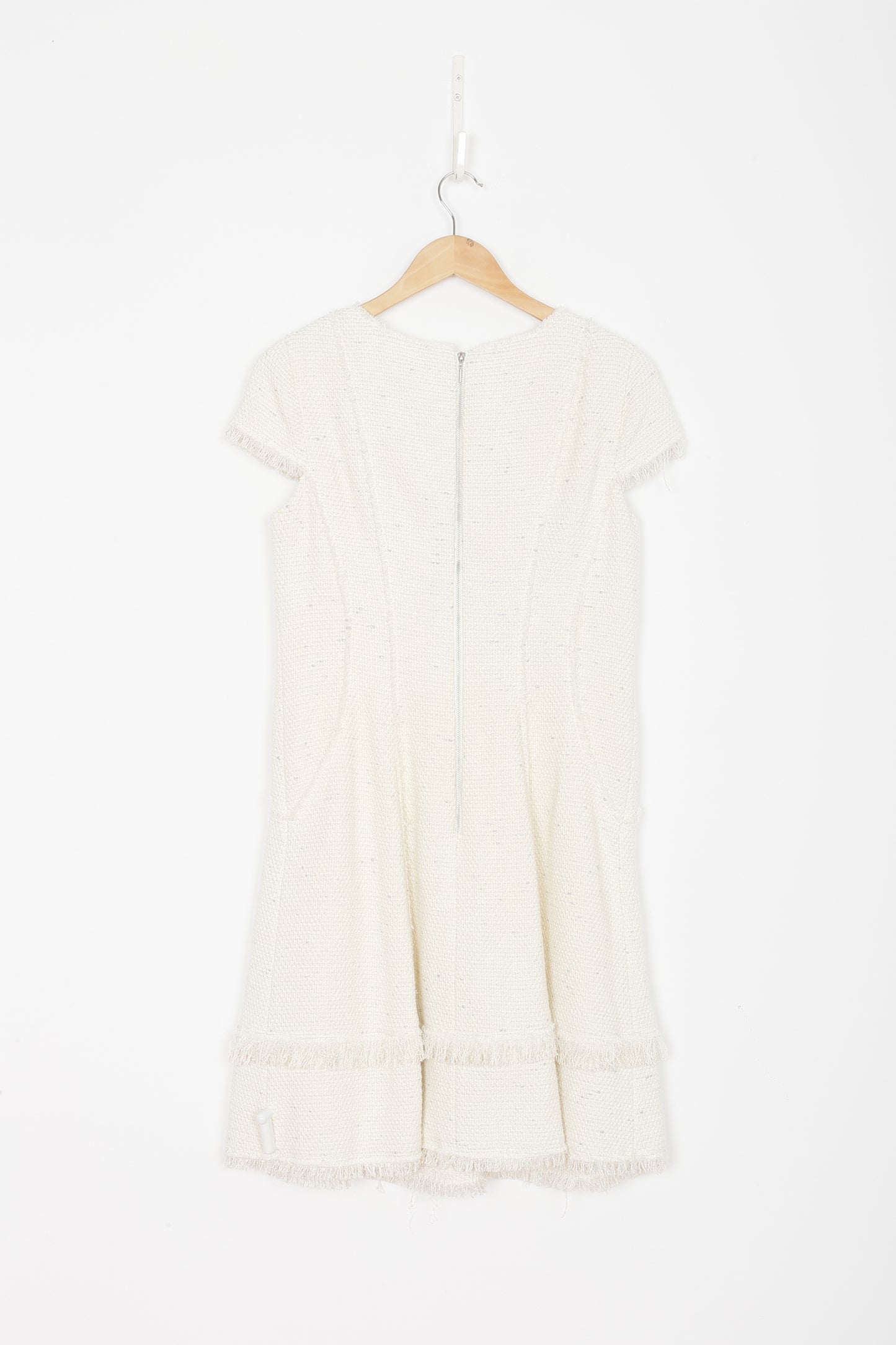 Rebecca Taylor Womens White Dress Size 8