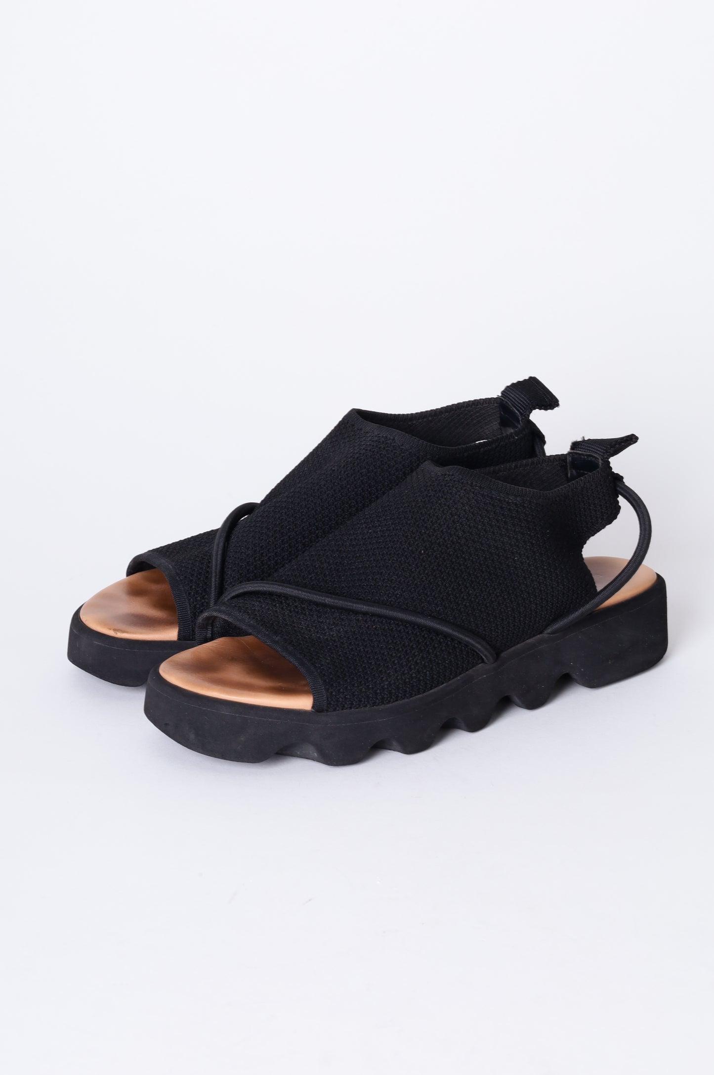 Issey Miyake x United Nude Womens Black Shoes Size EU 40