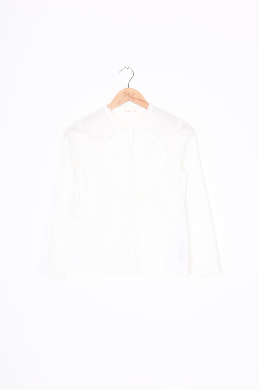 Billieblush Kids White Shirt Size 12 YO