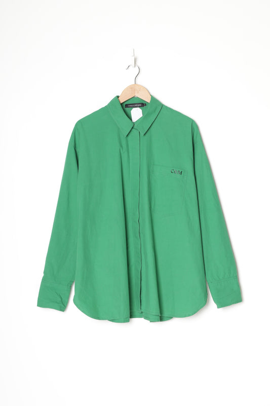 Camilla & Marc Womens Green Shirt Size 14