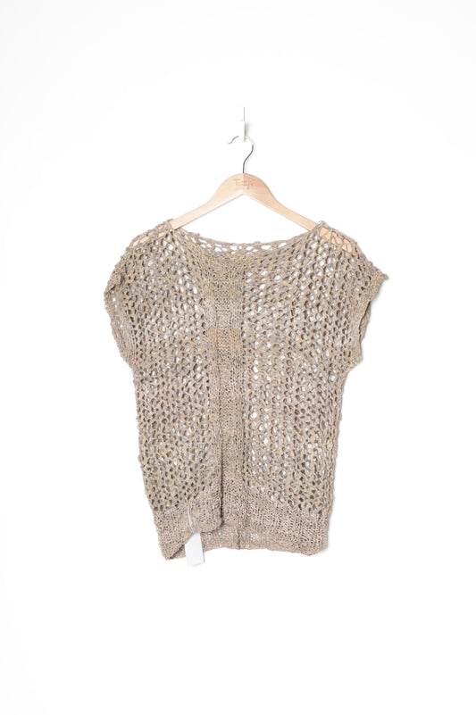 No Label Womens Brown Top Size M