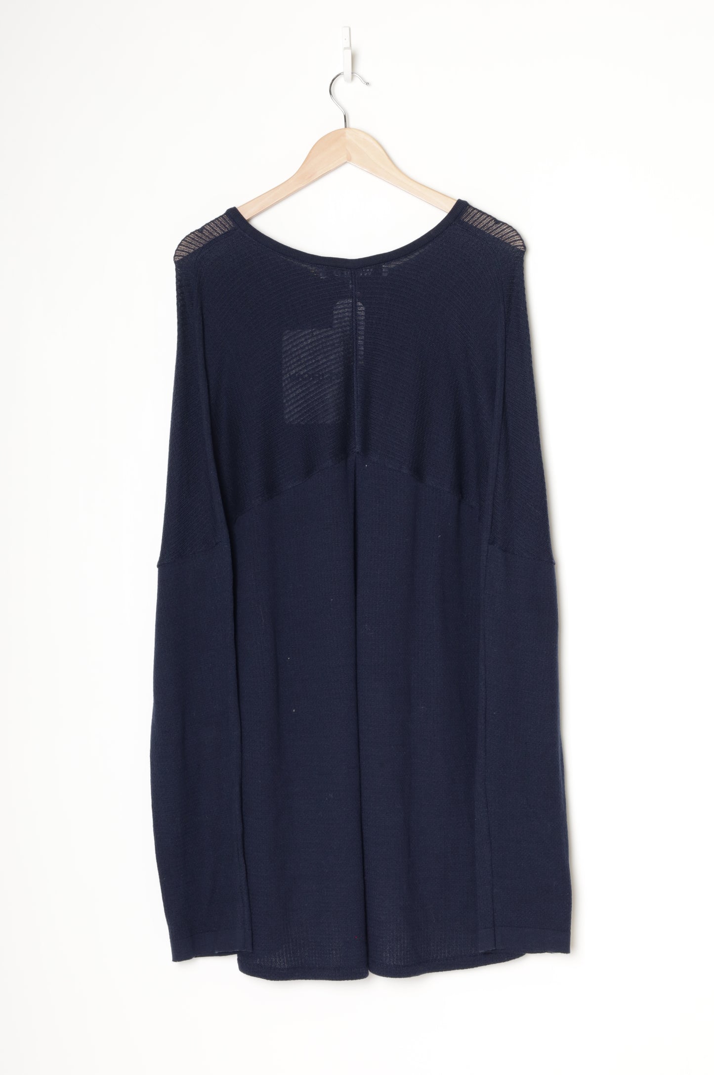 World Womens Blue Cardigan Size XL