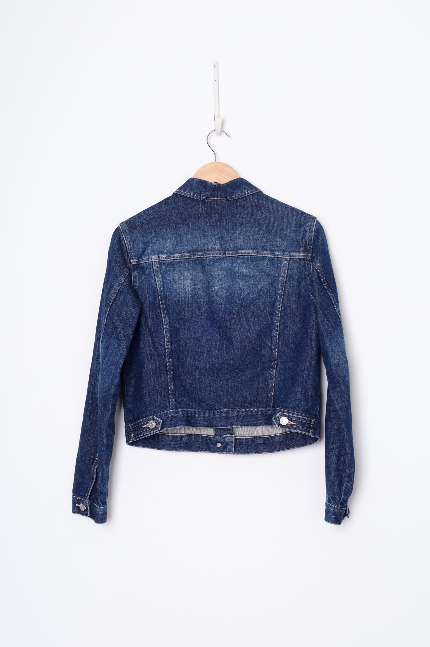 7 for All Mankind Womens Blue Jacket Size M