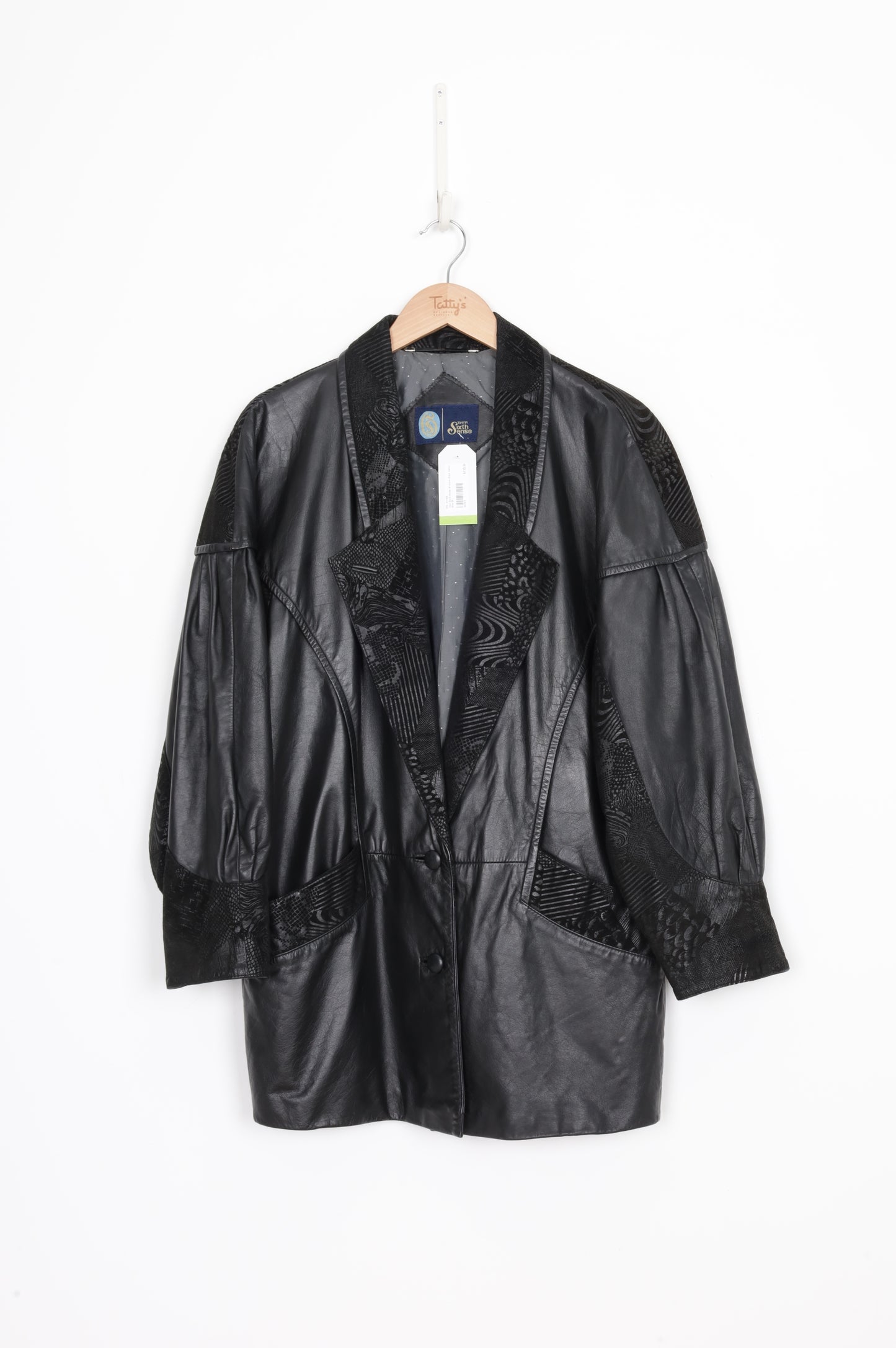 Your Sixth Sense Womens Black Jacket Size 36