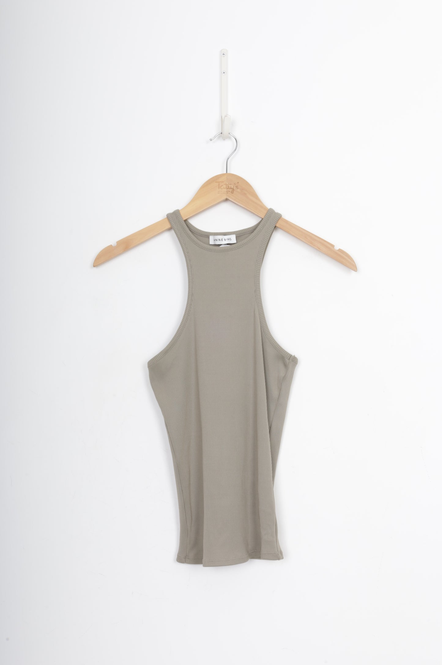 Anine Bing Womens Grey Top Size S