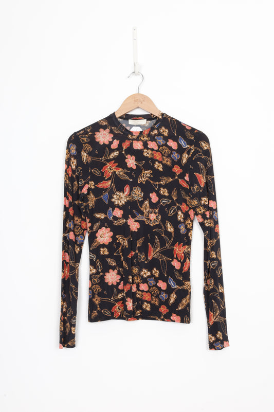 Ulla Johnson Womens Black Top Size S