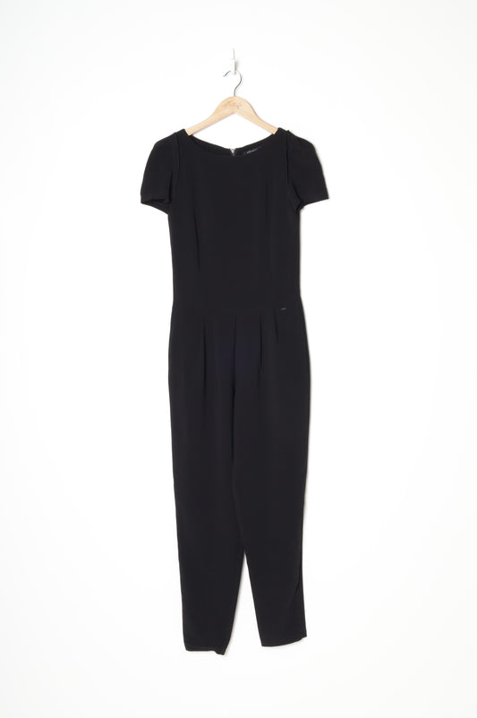 Armani Exchange Womens Black Jumpsuit Size 2