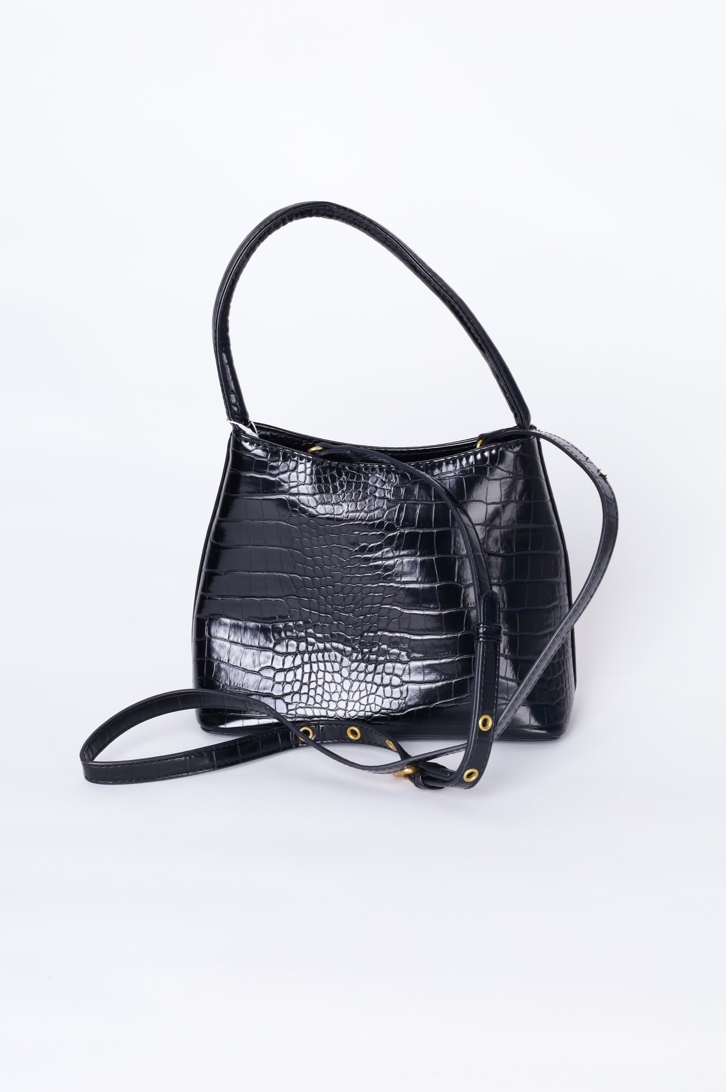 Brie Leon Womens Black Bag Size S