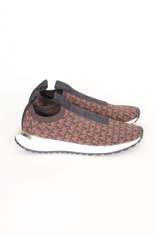 Michael Kors Womens Brown Sneakers Size 7.5