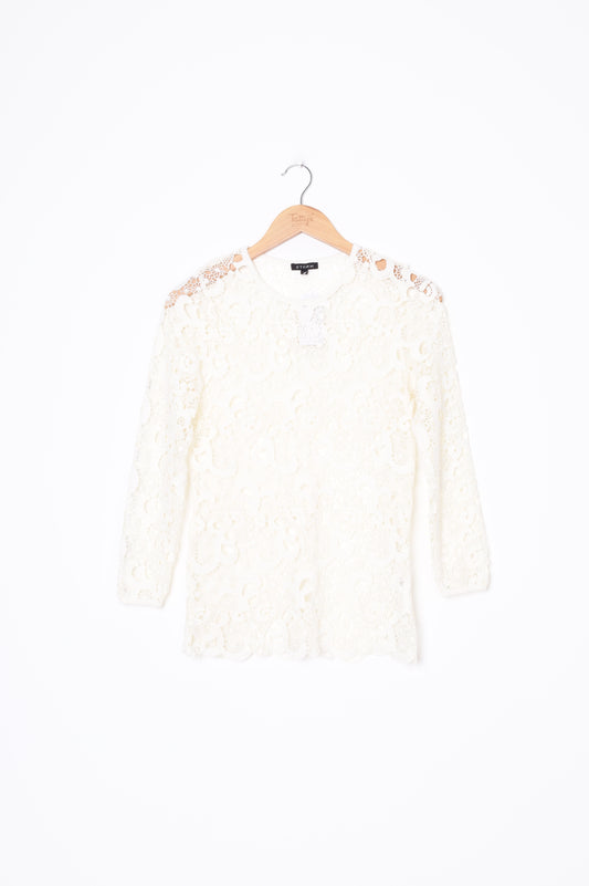 Storm Womens White Top Size 6